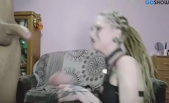 Inked Girl Oral Doggy Style Fucked